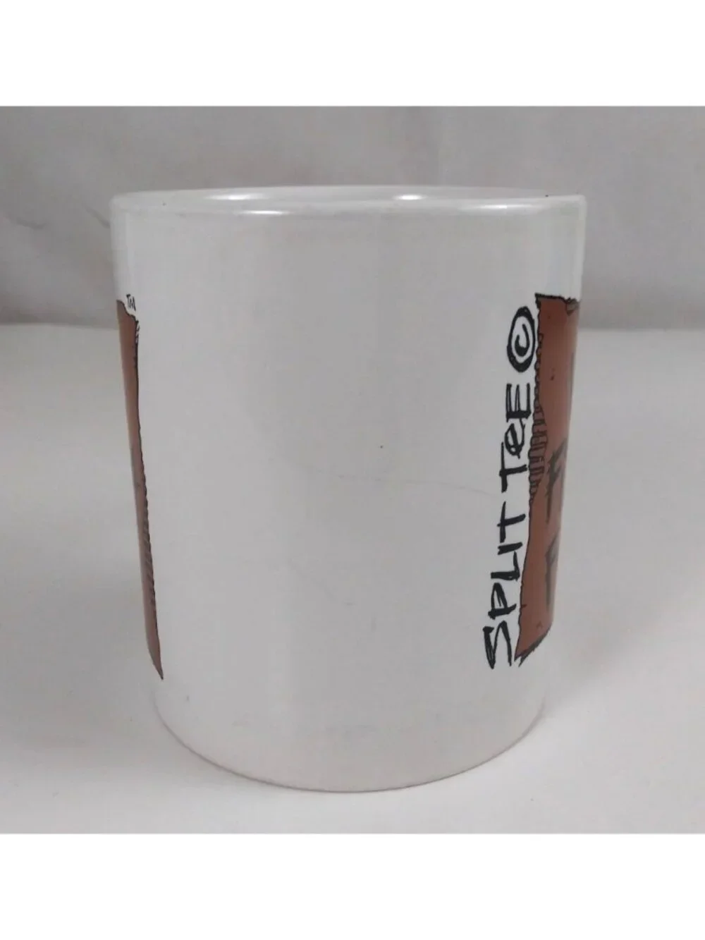 Split Tee Will Fish 4 Food Novelty Coffee Cup